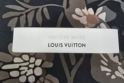 Louis Vuitton Matiere Noire Eau De Parfum Mini Sample Spray 2 ml 0.06 oz