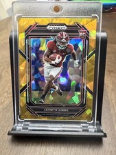 2023 Panini Prizm Draft Picks - Jahmyr Gibbs #116 Gold Ice Prizm (RC)