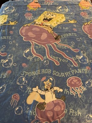Nickelodeon SpongeBob SquarePants Twin Size Bed Cover Fitted Sheet