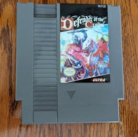 Defender of the Crown NES Nintendo Ultra TM Konami Game Authentic Cleaned Tested