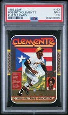1987 Leaf Canadian - Roberto Clemente #163 (PSA 7.5)