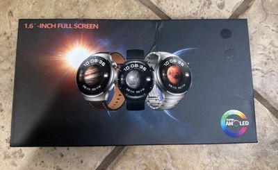 1.6 - Inch Full Screen Watch Super Amoled Siri Heart Rate Wireless Charging