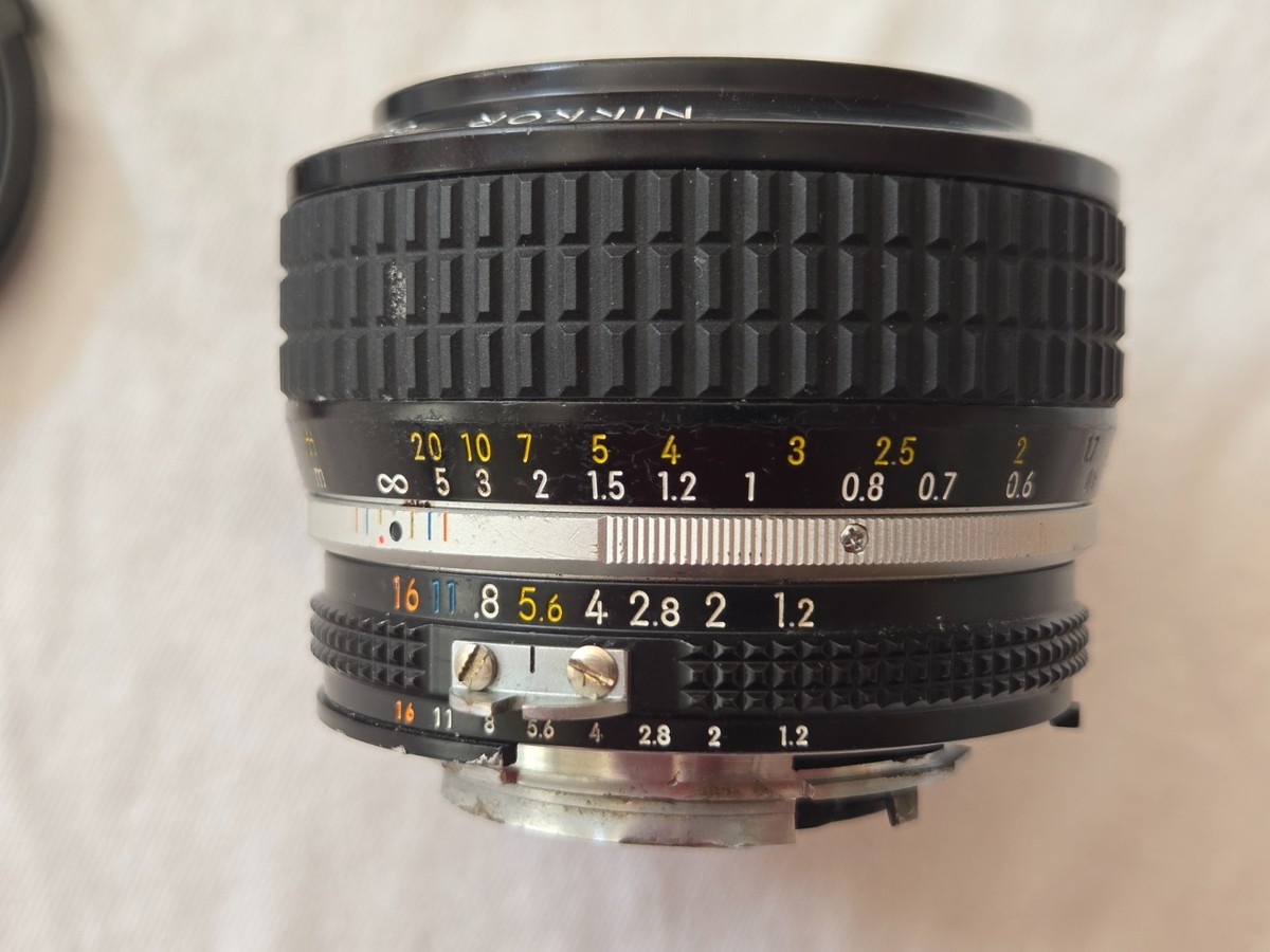 Nikon Nikkor 50mm f1.2 AI-S (Ais) Manual Lens (371xxx) | eBay