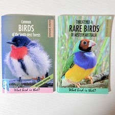 Bush Books 2 Bird Field Guides Revised Edition CALM Paperback Illustrated 1999