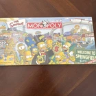 Vintage 2001 Hasbro Monopoly The Simpsons Edition Board Game NEW Sealed