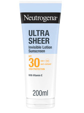 NEUTROGENA ULTRA SHEER INVISIBLE HYDRATING LOTION SUNSCREEN SPF30 (1X 200ML)