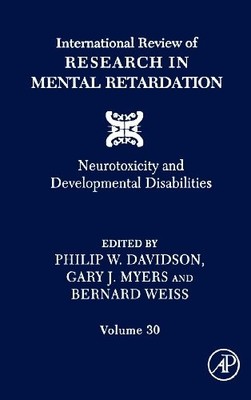 INTERNATIONAL REVIEW OF RESEARCH IN MENTAL RETARDATION, By Philip W. Davidson