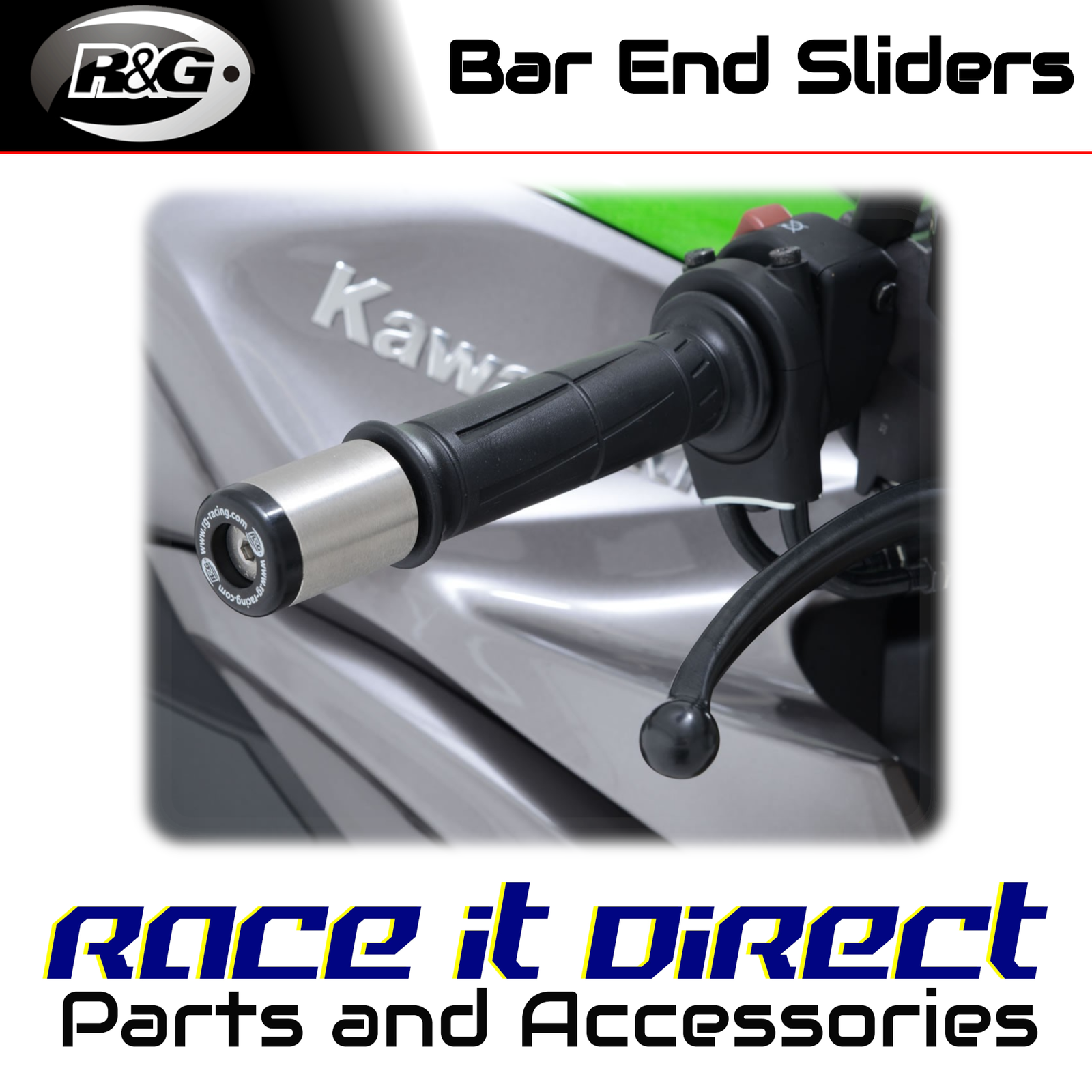 Bar End Sliders for WK Bikes 650i 2013-2016 R&G