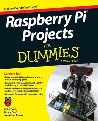 Raspberry Pi Projects For Dummies by Mike Cook (English) Paperback Book