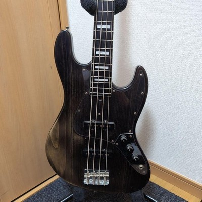 Electric Bass Bacchus Woodline Dx4/E Blk/Oil Safe delivery from Japan