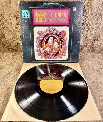 Johann Sebastian Bach Lute Music by Walter Gerwig 33rpm Record (MB2 #15)