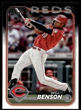 2024 Topps Will Benson Cincinnati Reds #386