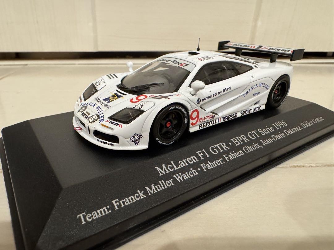 男女兼用 1996 Gt Bpr Gtr F1 Mclaren Miniature eBay | Hekorsa