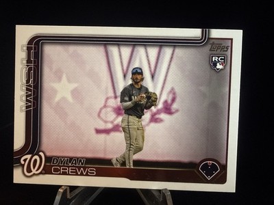 2025 Topps Series 1 DYLAN CREWS #CTB-4 Rookie Costco Companion RC Nationals