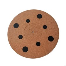 Cork Rubber Record Pad Turntable Flat Mat for Vinyl LP-Record Players for6317