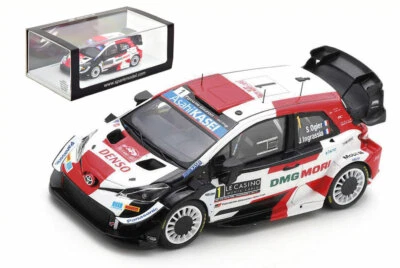 Spark S6582 Toyota Yaris WRC Vainqueur Monte Carlo 2021 Sébastien Ogier échelle 1/43 - Photo 1/4