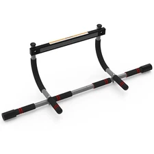 leikefitness Pull-Up Bar For Door Frame Adjustable Portable Upper Body Fitness