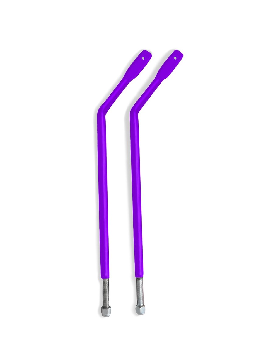 Sinbad Purple Mirror Leg Pair For Jeep Wrangler JK 2007-2018
