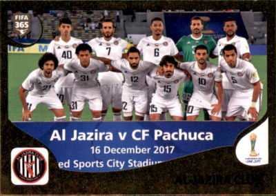 Panini FIFA365 2019 - Sticker 453 - Al-Jazira Club - FIFA Club world cup