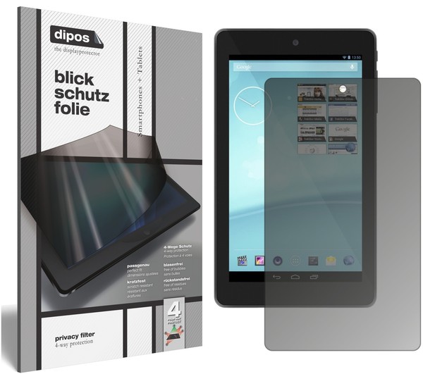 Schutzfolie FüR Trekstor Surftab Breeze 7.0 Quad Blickschutzfolie Matt Display-image