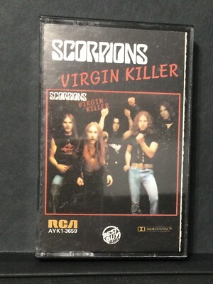 ドイツオリジナル盤　美盤　SCORPIONS / VIRGIN KILLER SIGNED Scorpions Virgin Killer LP vinyl - autographed (the
