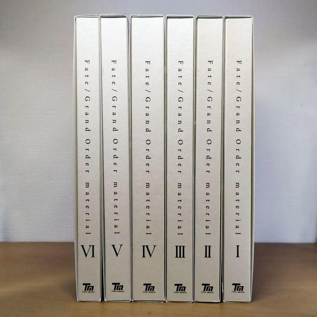 Fate Grand Order Material 1 - 6 I - VI Set FGO Character Art Book