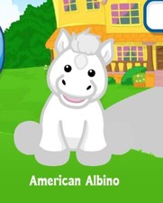 Webkinz American Albino Virtual PET Adoption Code Only Messaged Webkinz Code