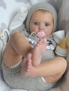 Realistic Reborn Dolls 19in Lifelike Baby Doll Soft Body Newborn Dolls for Kids