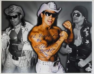 Alan Stone Signed 16x20 Photo BAS COA CMLL Lucha Libre AAA Promo Azteca ...