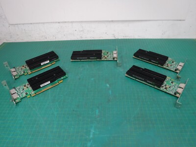 5 Pack Dell Nvidia Quadro NVS 295 2xDisplay 256MB Grade A M/N P685 - 0X175K