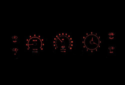 Dakota Digital 1967 Chevy Impala Caprice Retrotech Gauge System RTX-67C-IMP-X - Picture 14 of 21