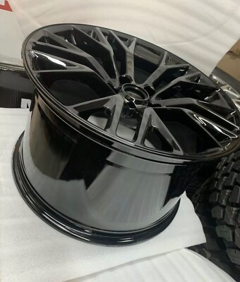 Factory REAR Chevrolet Corvette Z06 Wheel Genuine OEM Black ZO6 C7