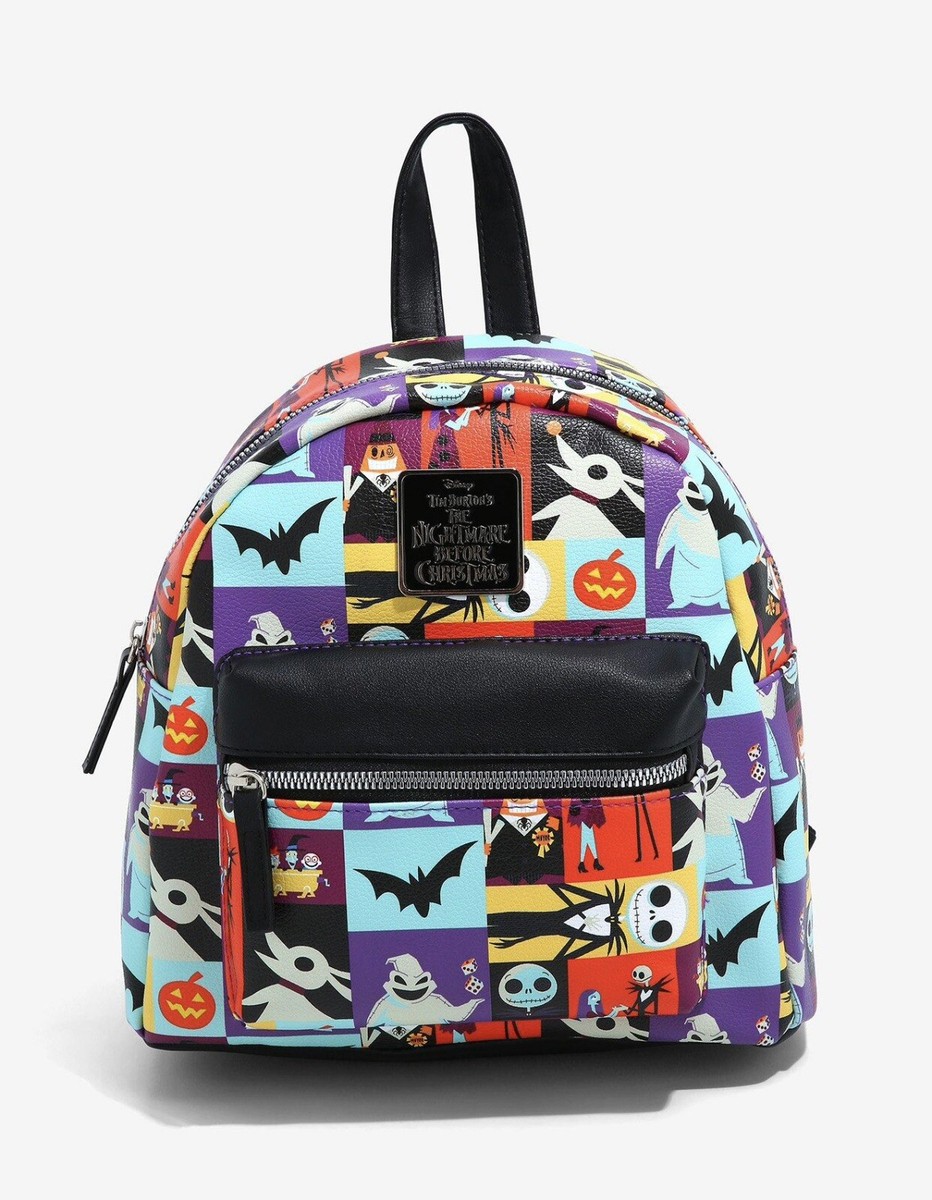 Disney Tim Burion\'s The Nightmare Before  Chirstmas Mini Backpack New Amazon.com | Loungefly Disney The Nightmare Before Christmas  main image 4