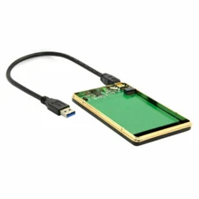 CY WD5000MPCK SFF-8784 SATA Express to USB 3.0 Hard Disk Case Enclosure For SSD