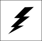 Ligtning Bolt Vinyl Decal