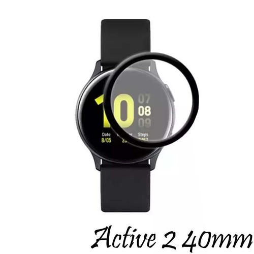 For Samsung Galaxy Watch Active 2 40 44mm Full Cover Waterproof Screen Protector - Picture 5 of 6