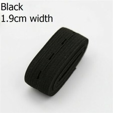 UK 30M DIY Button Hole Elastic Tape Craft Stretch Cord Hem Sewing Accessories