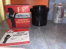 VINTAGE Fink-Roselieve Co. FR SPECIAL Adjustable ROLL FILM TANK with Box