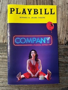 Company Broadway Playbill Stephen Sondheim Katrina Lenk Patti LuPone Matt Doyle