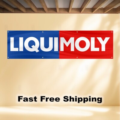 LIQUI MOLY 2'X8' BANNER FLAG