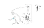 Genuine Mercedes-Benz Seat Belt Buckle Latch C-Class 204 Left A2048602369