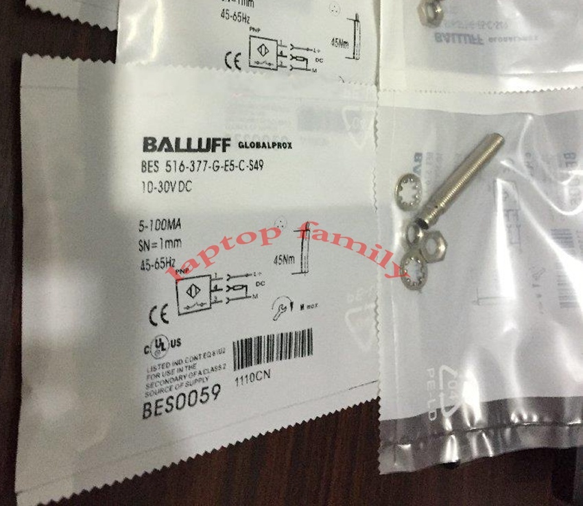 Sensore Di Prossimità Balluff BES 516-377-G-E4-C-PU-05 – Nuovo, Per Automazione Industriale