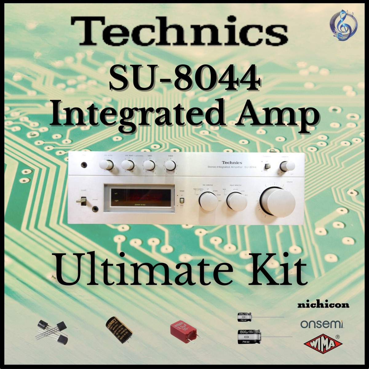 Technics SU-8044 Integrated Ultimate Upgrade Kit Genuine Parts