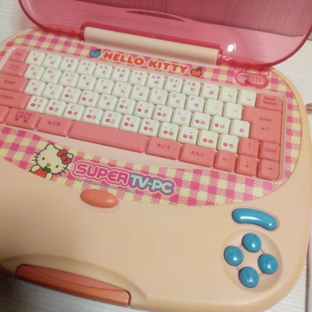 Hello Kitty Super Tv Computer Retro Working Item Sanrio