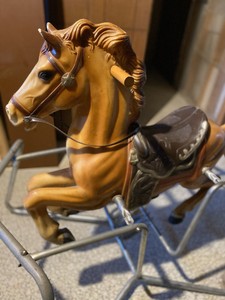 vintage rocking horse