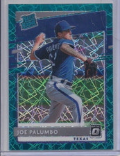 2020 Donruss Optic Teal Velocity Prizm Joe Palumbo RC 5/35