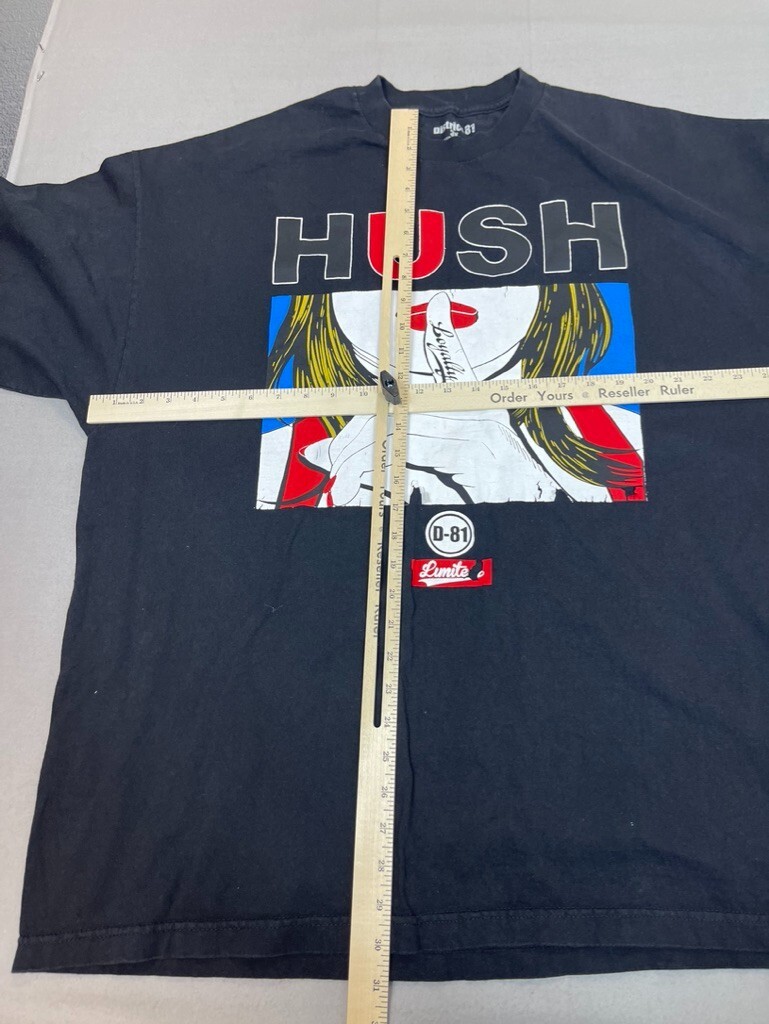 MISSION DISTRICT 81 シャツ D81 district 81 Hush Graphic shirt 3X Black Mens | eBay