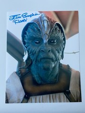 JOHN SIMPKIN In Person Signed Autograph 20x25cm Star Wars