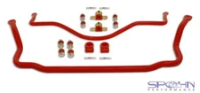 Spohn SP-923T 82-92 GM F-Body 1.375" Front & 1" Rear ChromeMoly Sway Bar Set BLK