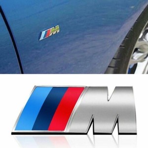 BMW F82 M4 Replacement Gunmetal Gray Trunk Emblem Badge (OEM